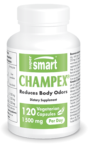 Champex® suplemento alimentar de Agaricus Bisporus para reduzir odores corporais