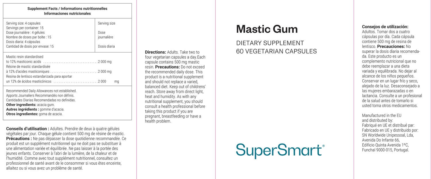 Mastic Gum Supplement