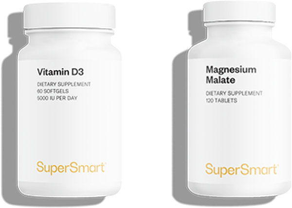 Vitamin D3 5000 + Magnesium Malate