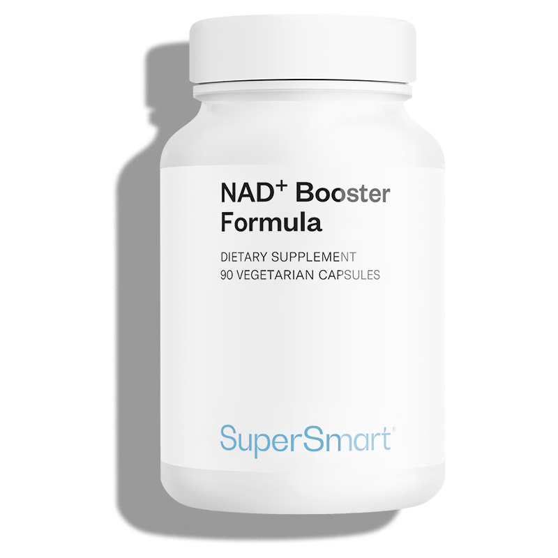Suplemento alimentar NAD+ Booster Formula.