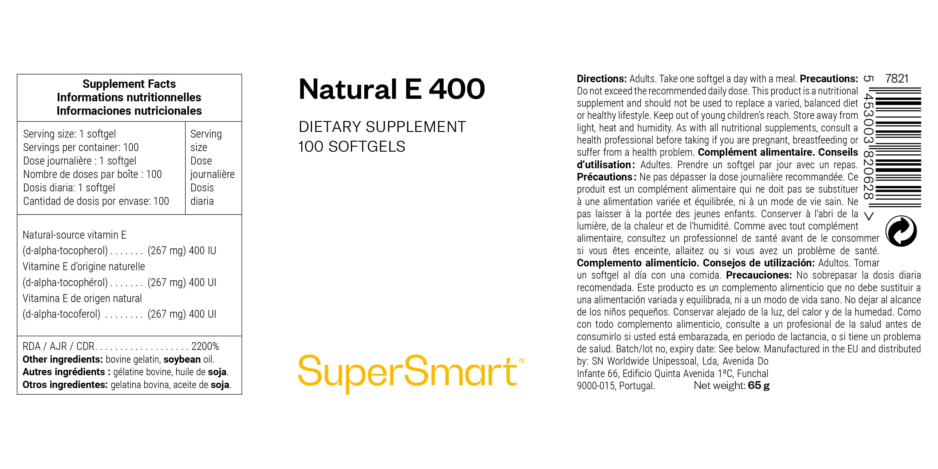 Natural E 400