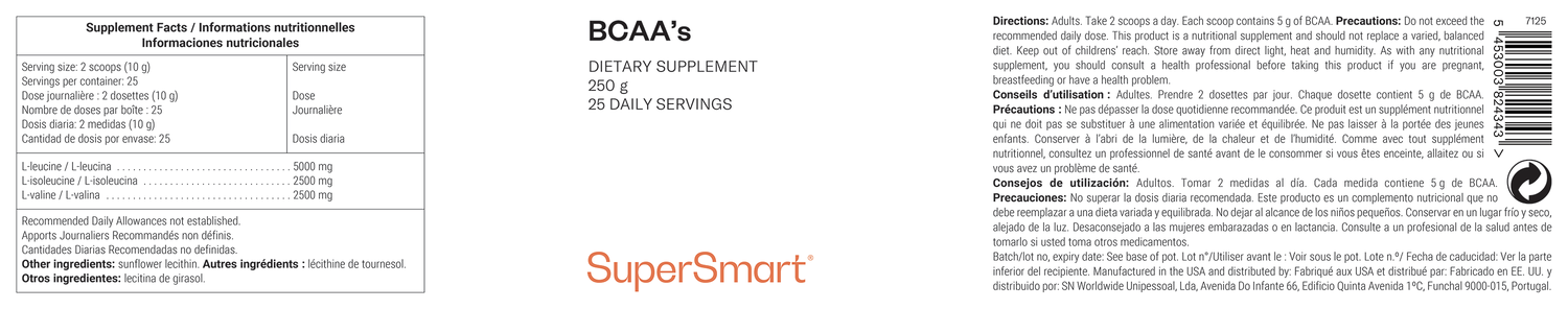 BCAA's Dietary Supplement 