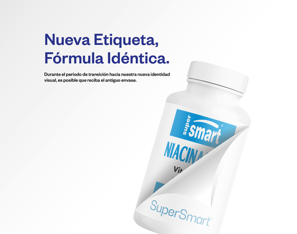 Complemento alimenticio de niacinamida o vitamina B3