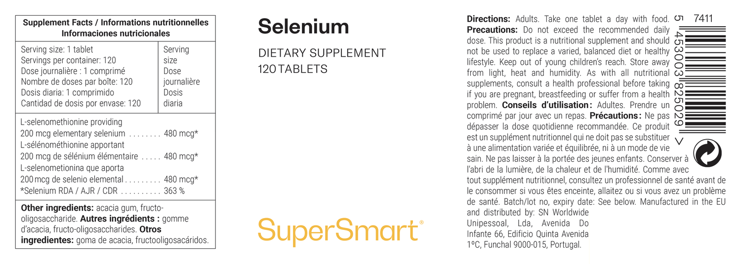 Complément Alimentaire L Selenomethionine