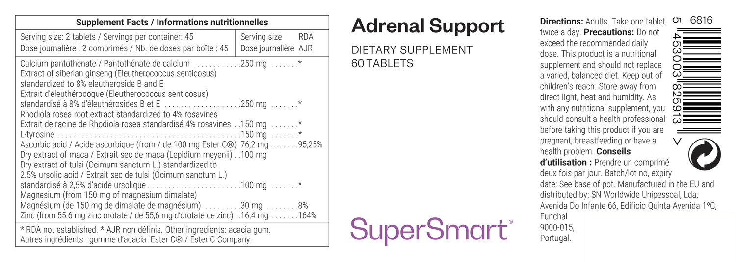 Adrenal Support Supplement