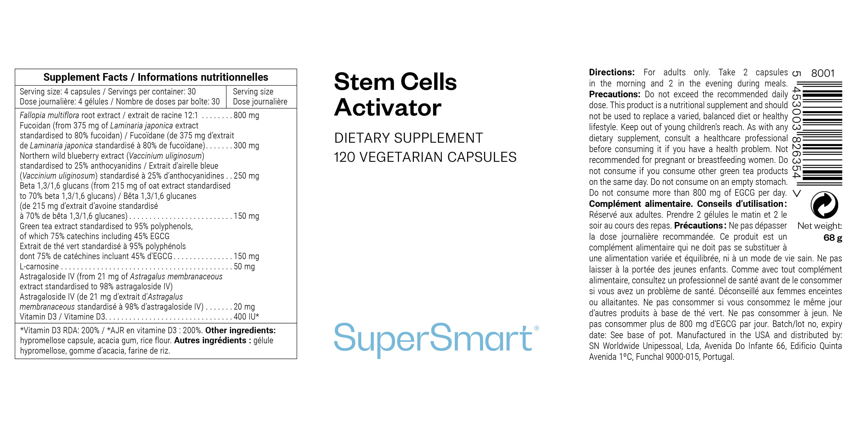 Stem Cell Activators Supplement