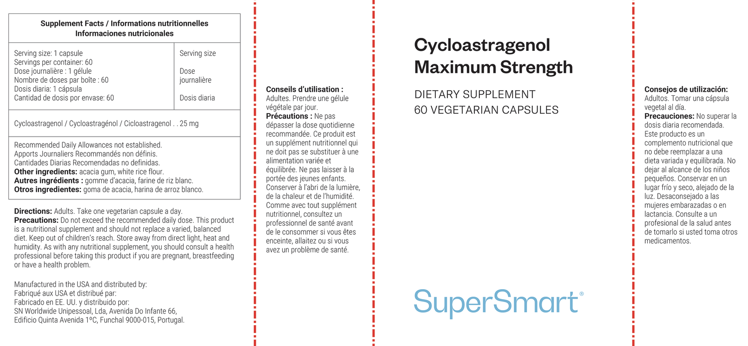 CycloAstragenol Maximum Strength Supplement