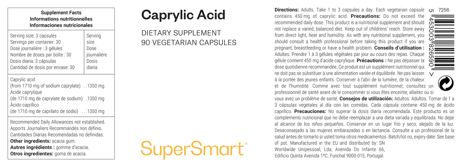 Complément Alimentaire d'Acide Caprylique