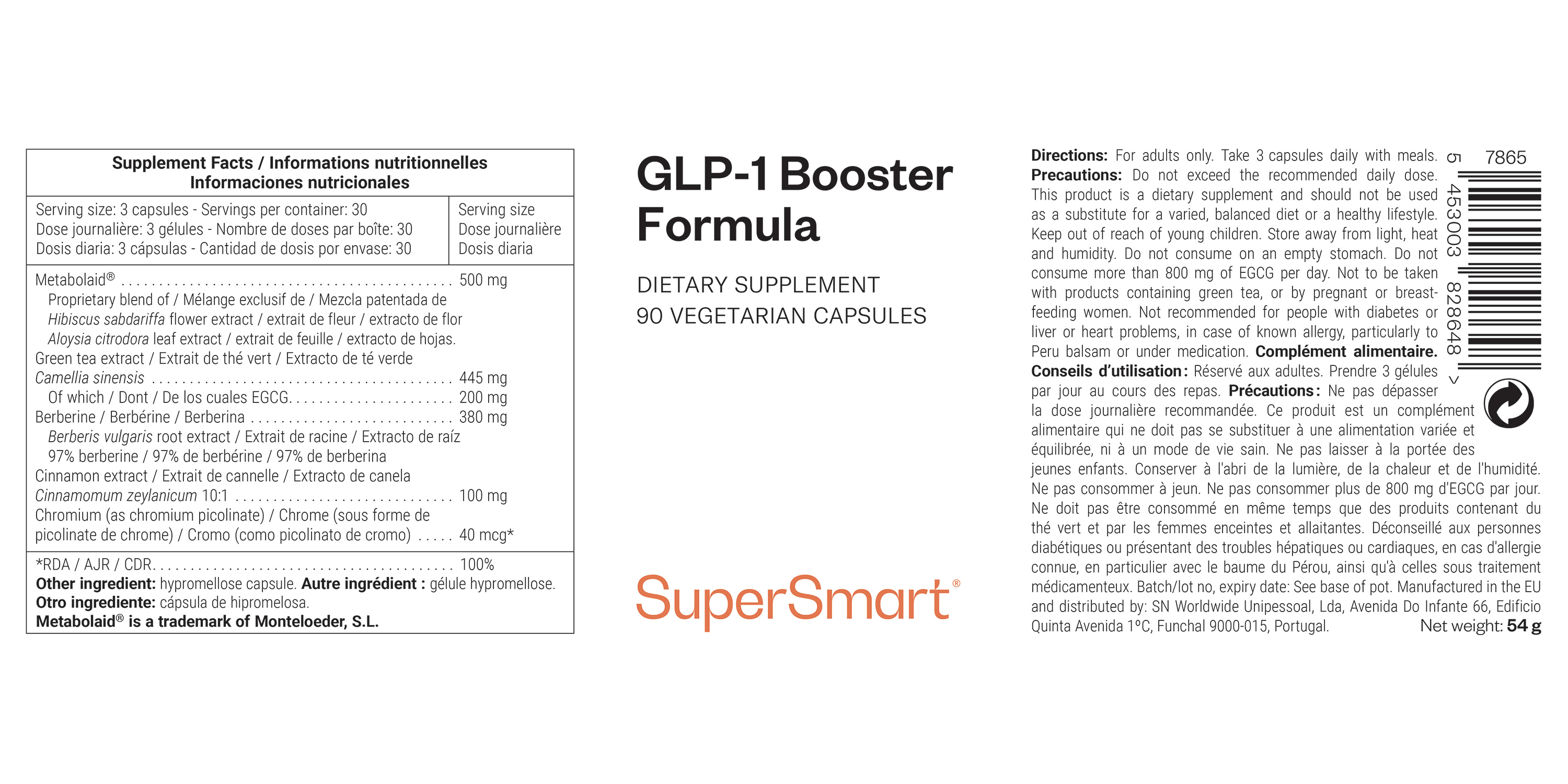 Activateur naturel du GLP-1 pour la perte de poids