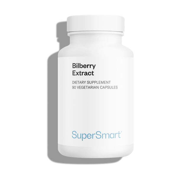 Bilberry Extract dietary supplement, contributes for eye health