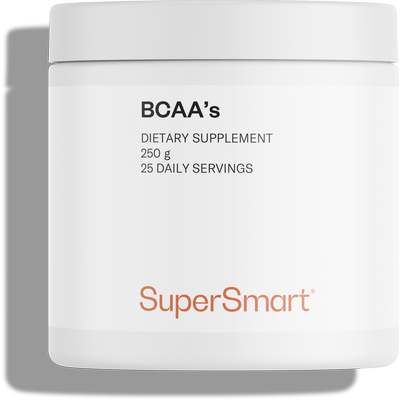 Suplemento dietético de BCAA comercializado por Supersmart
