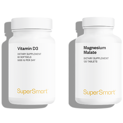 Vitamin D3 5000 + Magnesium Malate