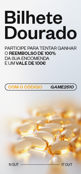 A sua encomenda reembolsada + um voucher no valor de 100 euro