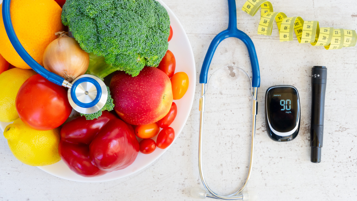 Verschillende voedselbronnen met een lage glycemische index 