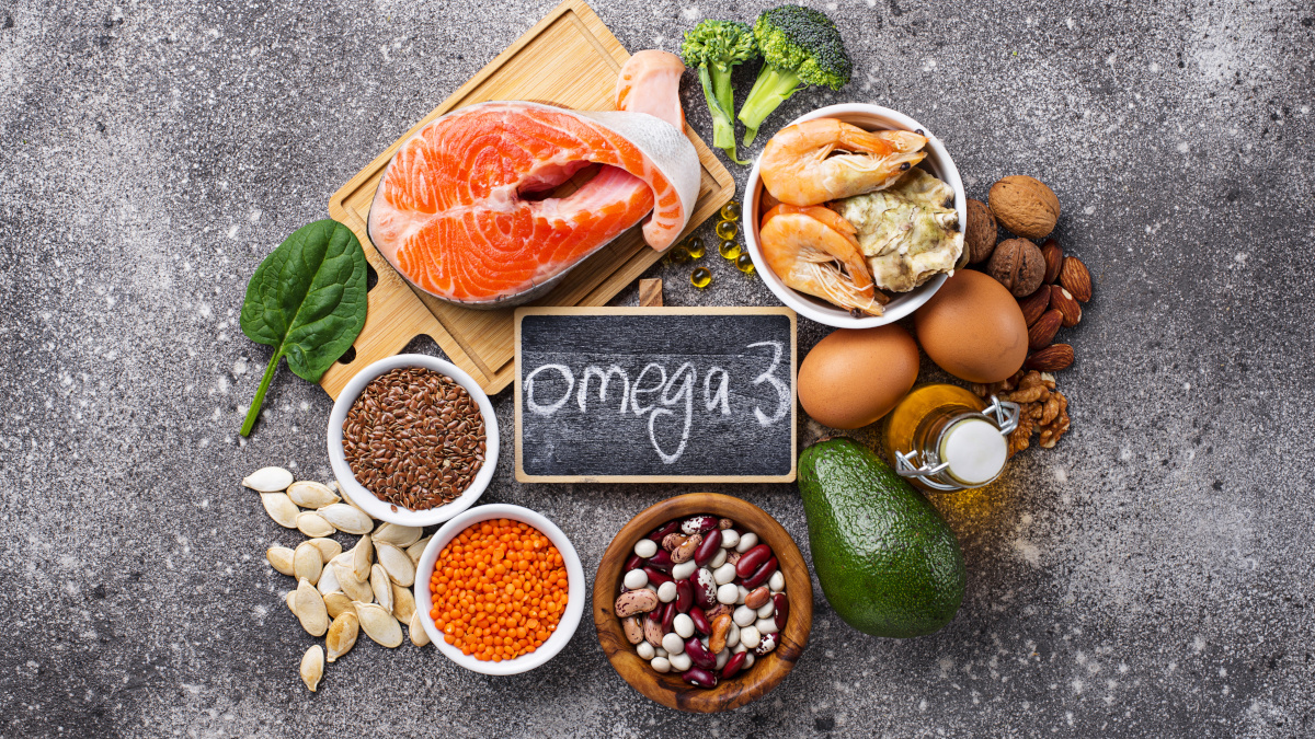 Alimenti vegetali e animali ricchi di omega-3