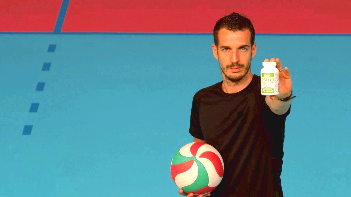 Campeón olímpico con el complejo multivitamínico Daily 3®