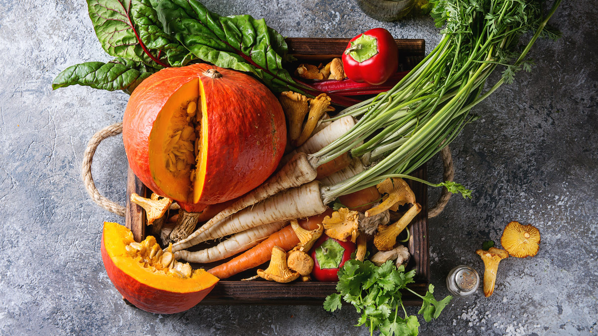 No outono, os frutos e legumes são muito ricos em compostos anti cancro.