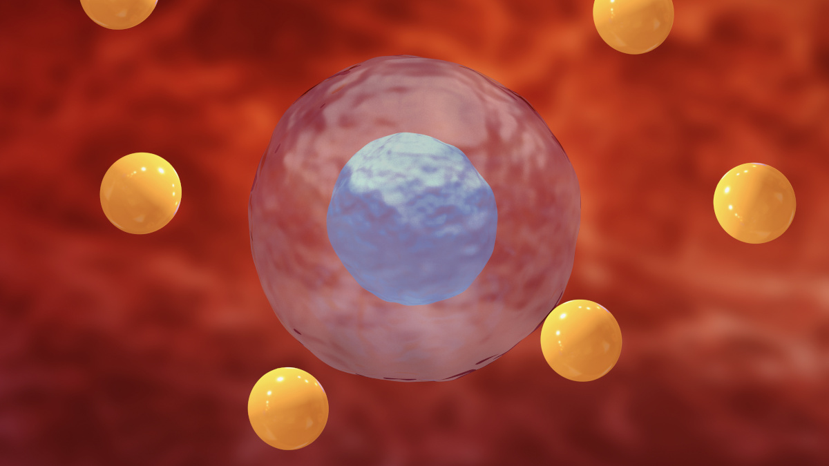 Oxidative stress caused by free radicals